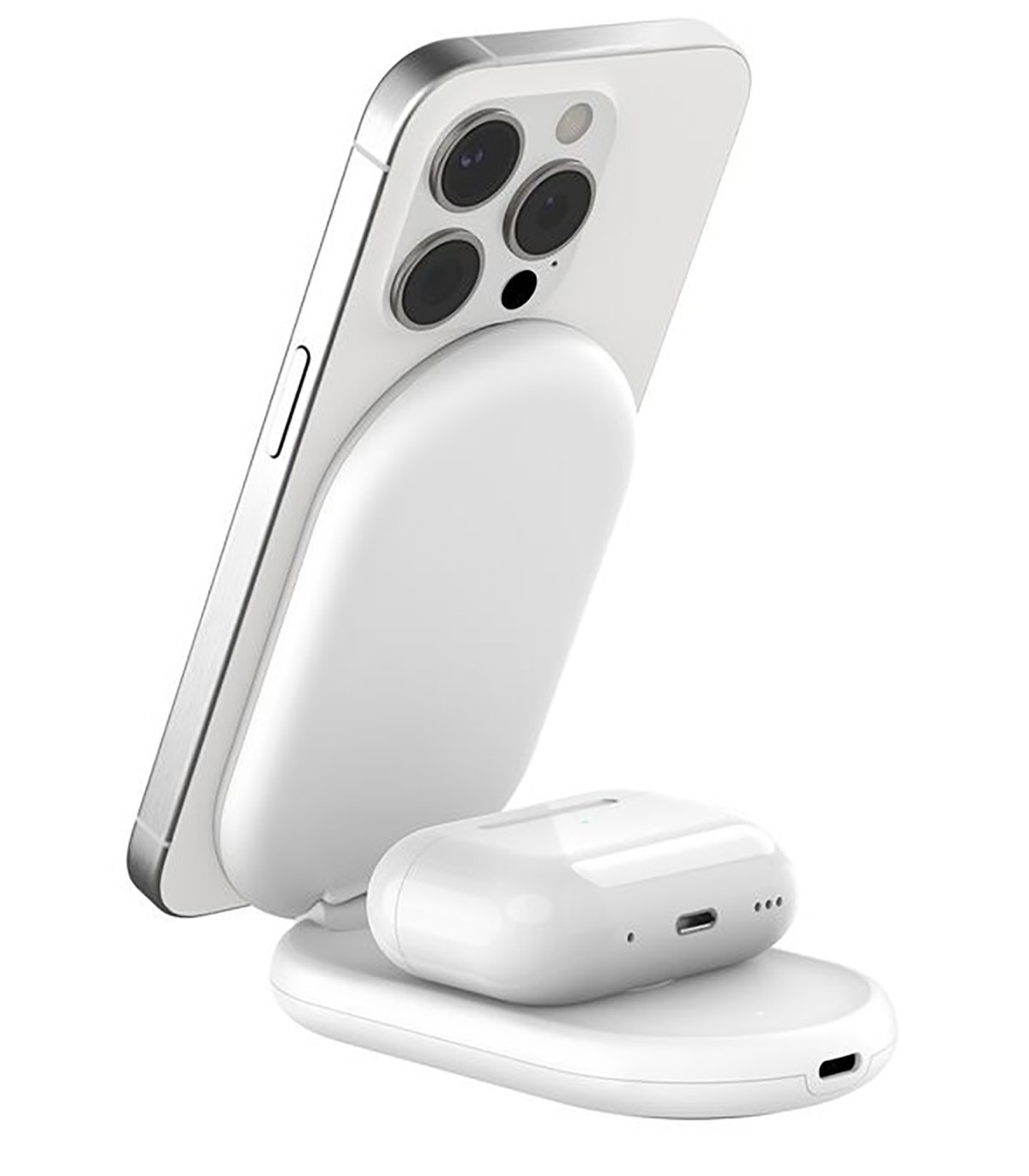 پایه شارژ وایرلس بلکین مدل Belkin BoostCharge 2-in-1 – Qi215W