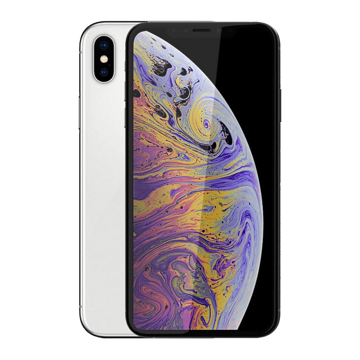 گوشی موبایل اپل مدل آیفون Xs Max ظرفیت 256 گیگابایت باطری 100 رنگ سفید , ریجستر پارت نامبر ch