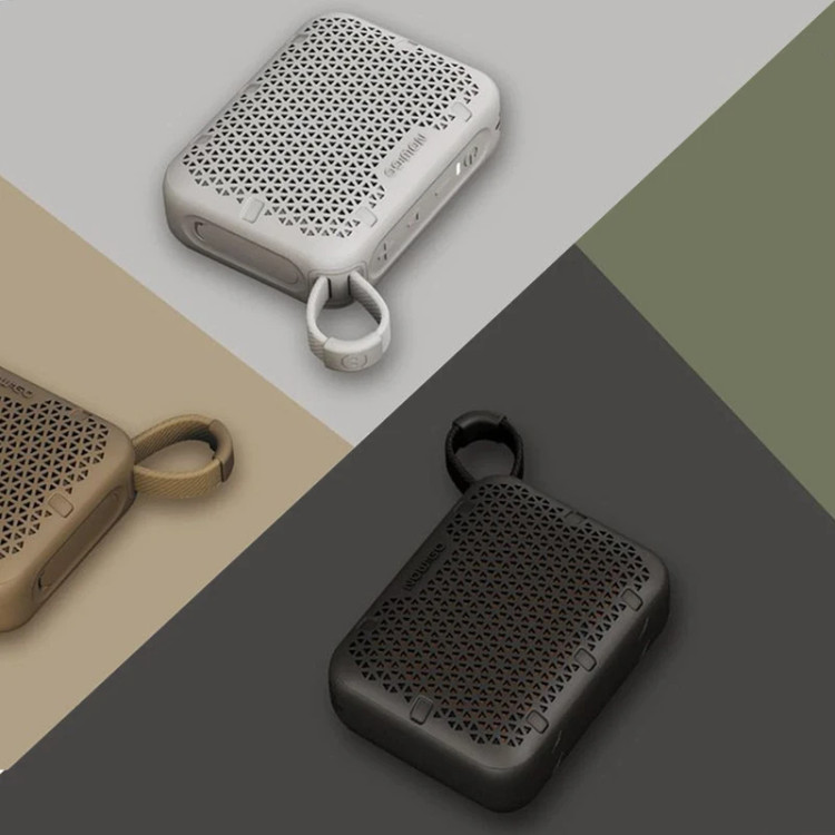 اسپیکر بلوتوثی قابل حمل ناو گو مدل Stone M1 , رنگ مشکی